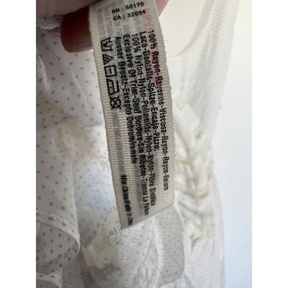 Intimately Free People Top Womens XS Sleeveless Blouse Flowy Oversized Boho - Picture 7 of 11